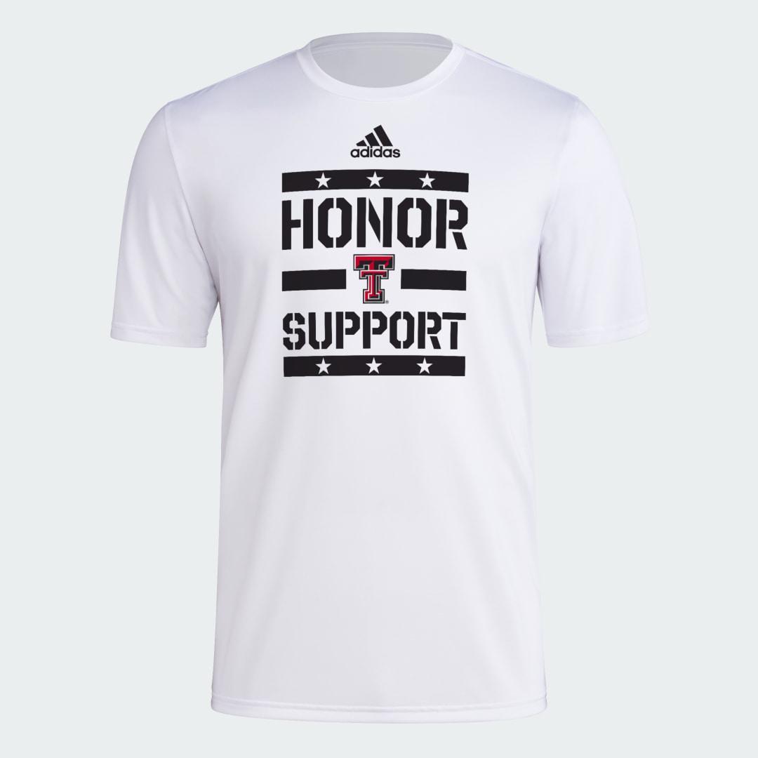 Mens adidas Washington Huskies Honor & Support Pre-Game T-Shirt Product Image