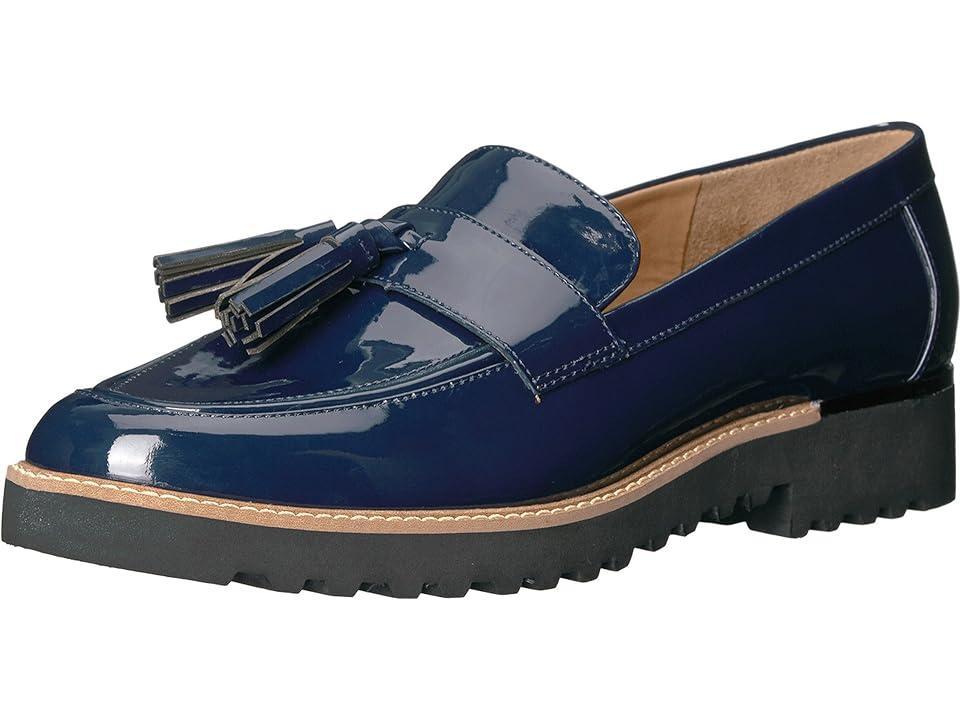 Franco Sarto Carolynn Patent Tassel Lug Sole Platform Loafers Product Image