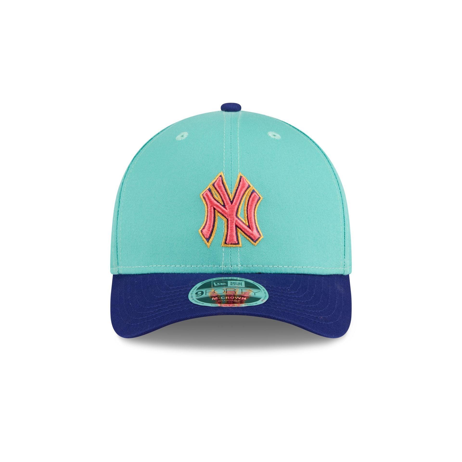 New York Yankees Clear Mint 9FORTY M-Crown Adjustable Hat Male Product Image