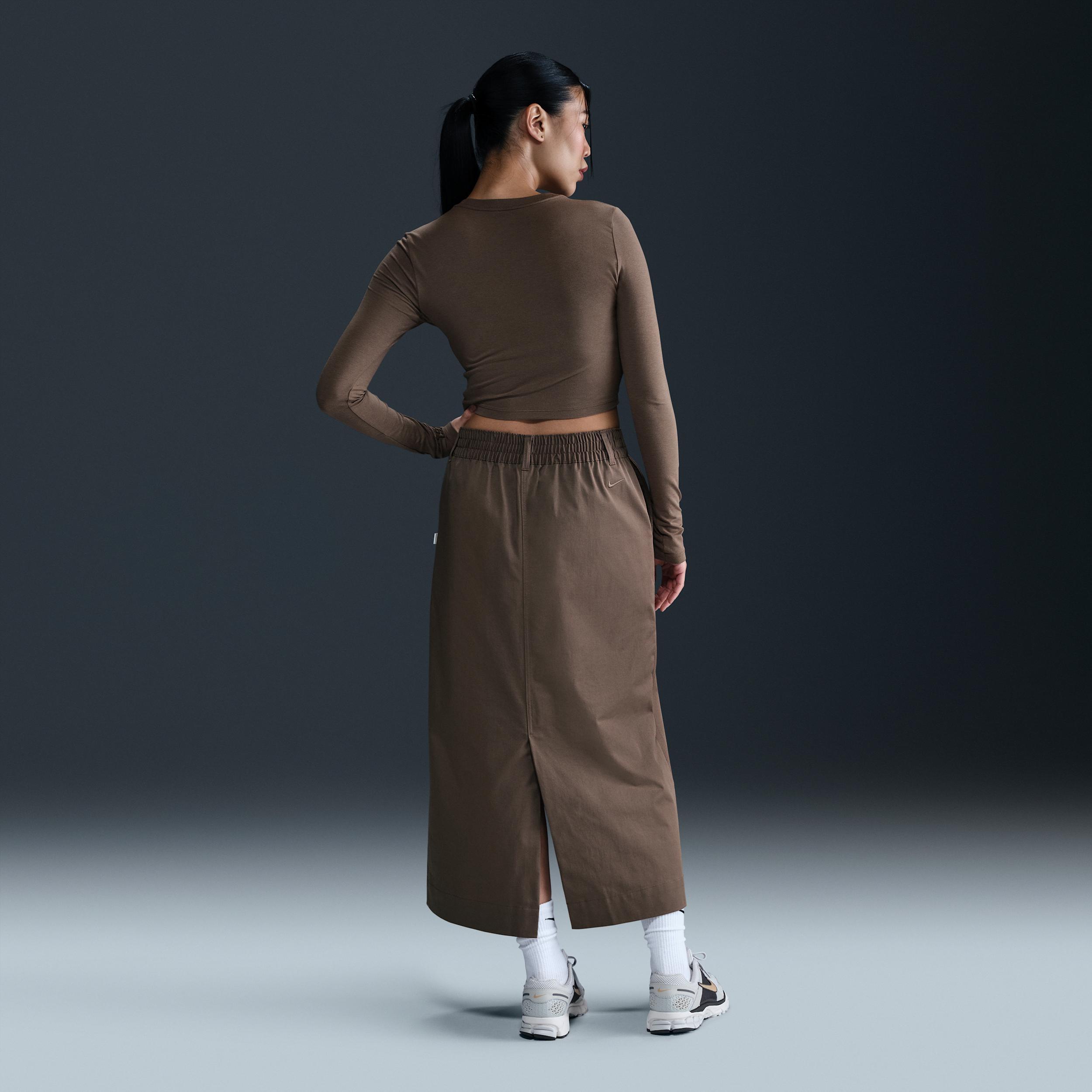 Women's Nike Sportswear Chill Knit Slim Cropped T-Shirt Product Image