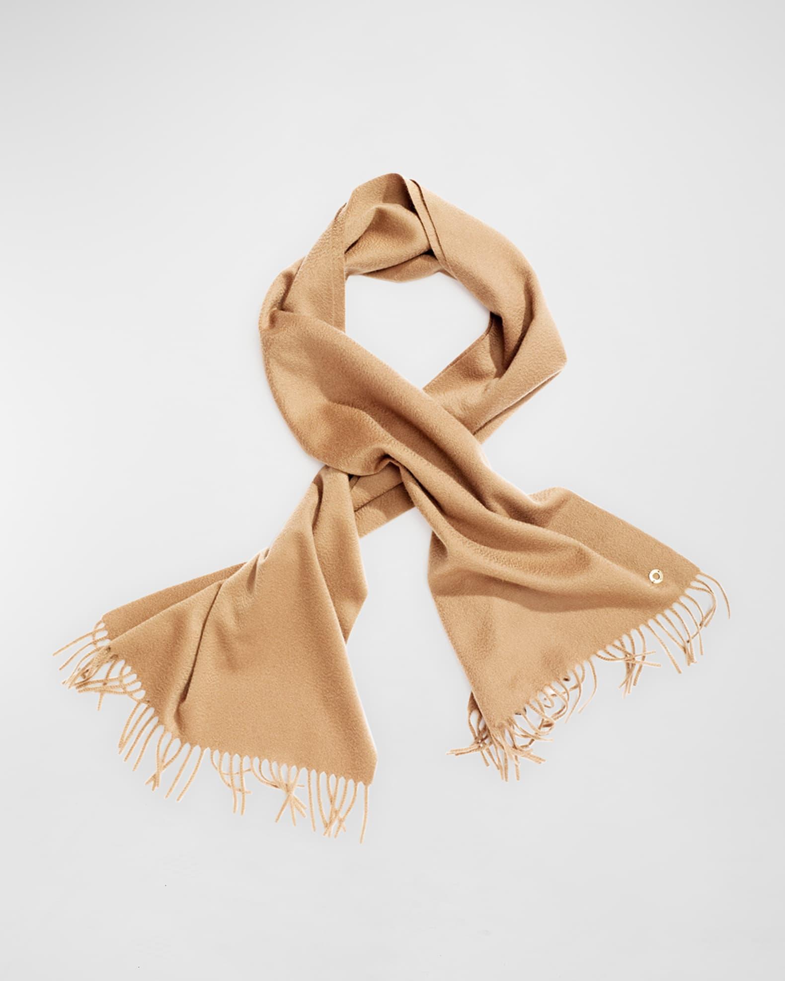 Cashmere Sciarpa Grande Fringe-Trim Scarf Product Image