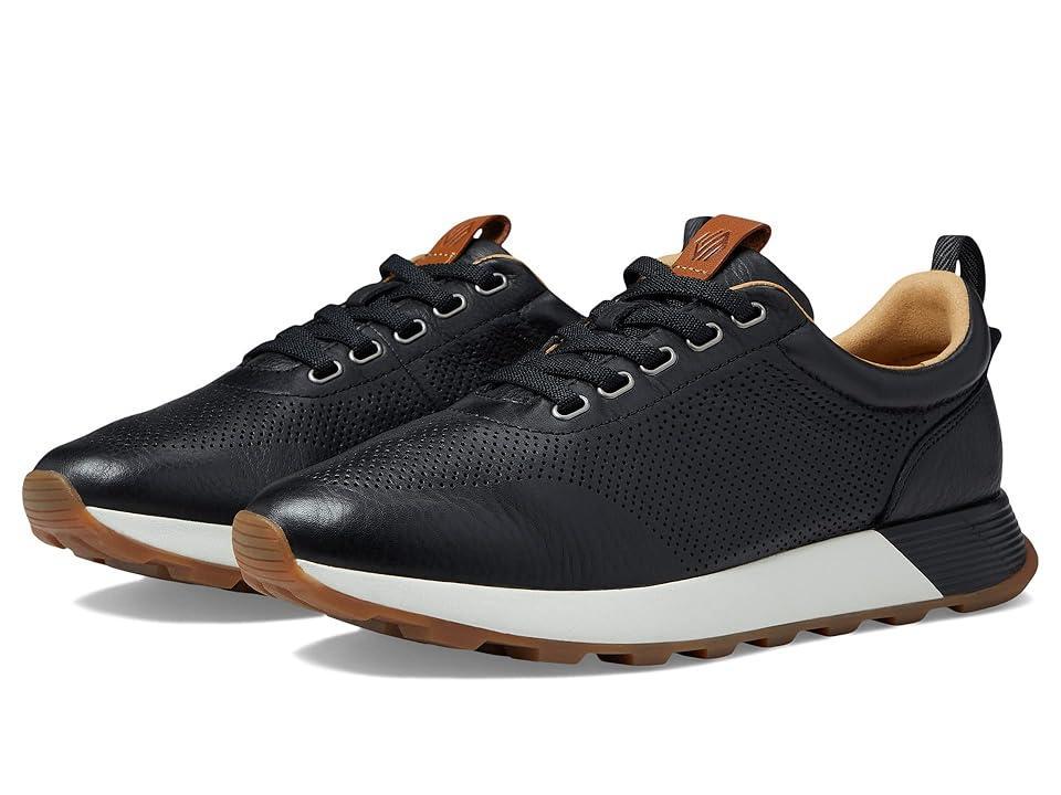 Johnston  Murphy Mens Kinnon Perforated Leather Sneakers Product Image