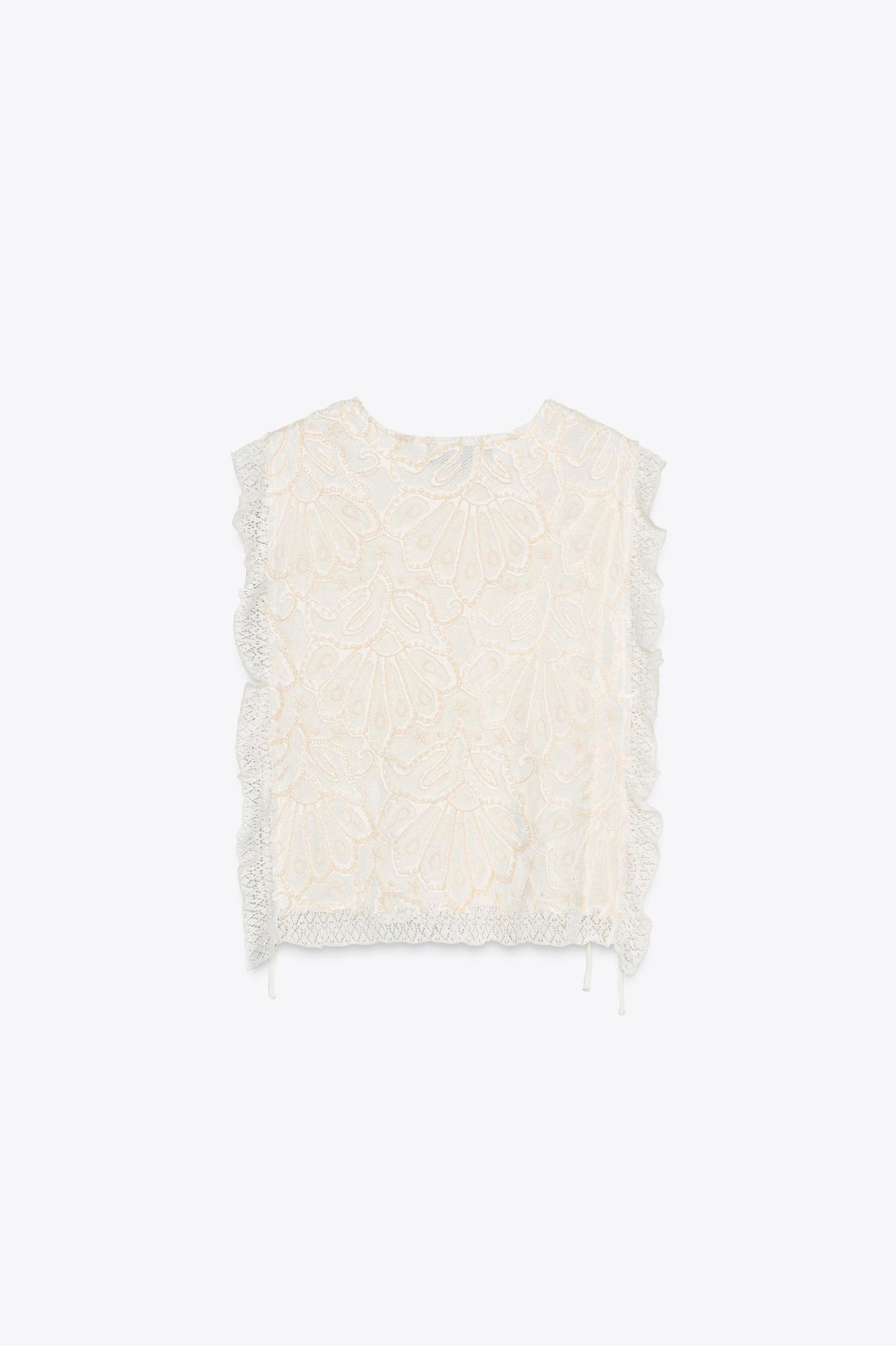 SIDE TIE KNIT TOP Product Image