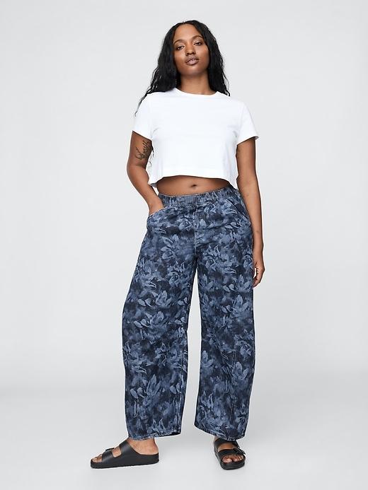 Mid Rise UltraSoft Easy Horseshoe Jeans Product Image