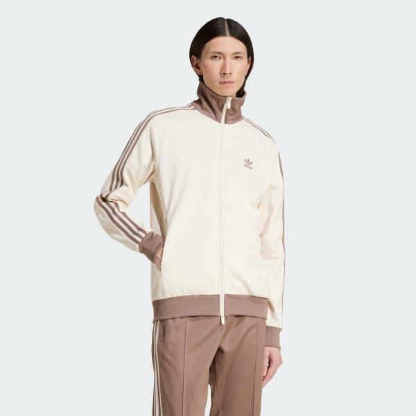 adidas Adicolor Classics Beckenbauer Track Jacket Wonder White 2XL Mens Product Image