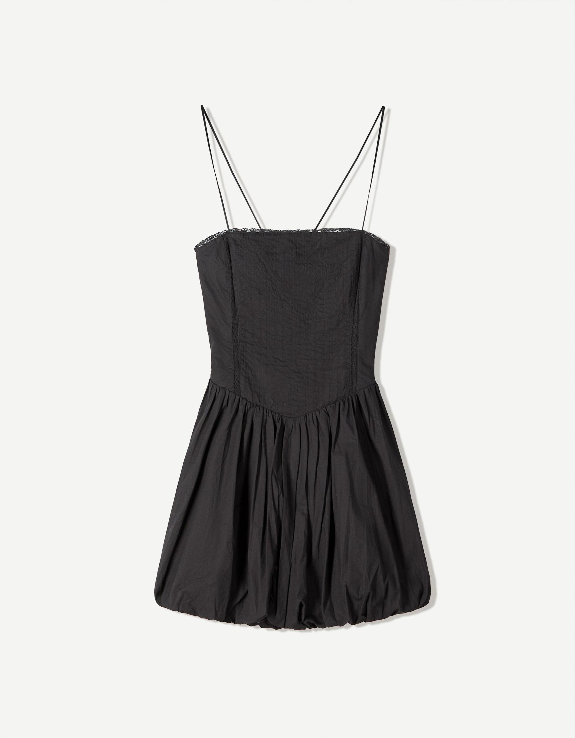 Balloon skirt mini dress Product Image