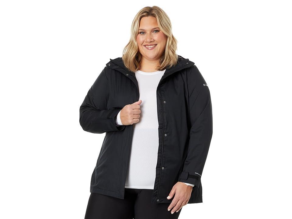 Columbia Plus Size Splash A Little II Rain Jacket Women's Coat Product Image