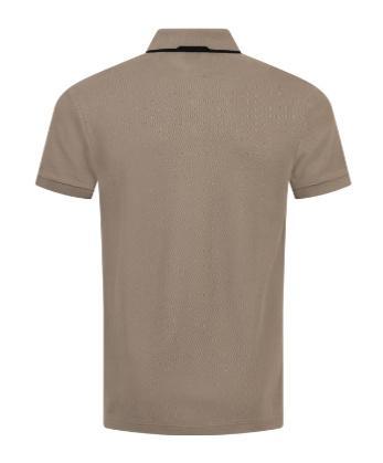 HUGO BOSS Paddy 2 Cotton Polo Shirt In Gray Product Image