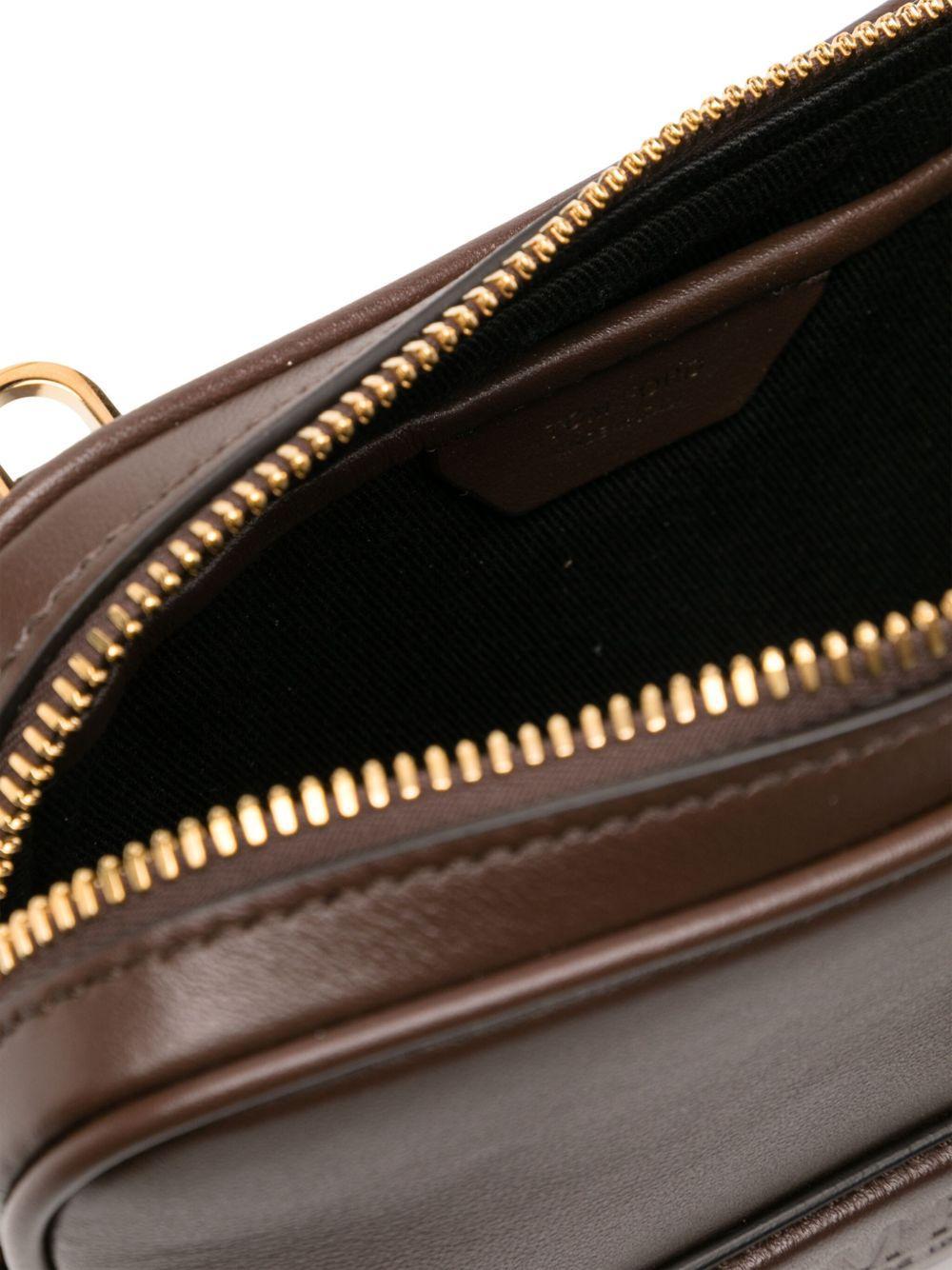 small leather messenger bag  Product Image