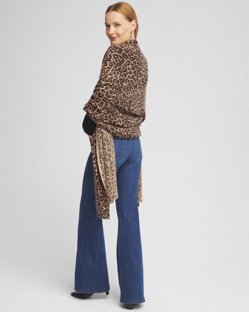 Leopard Cashmere Wrap Product Image