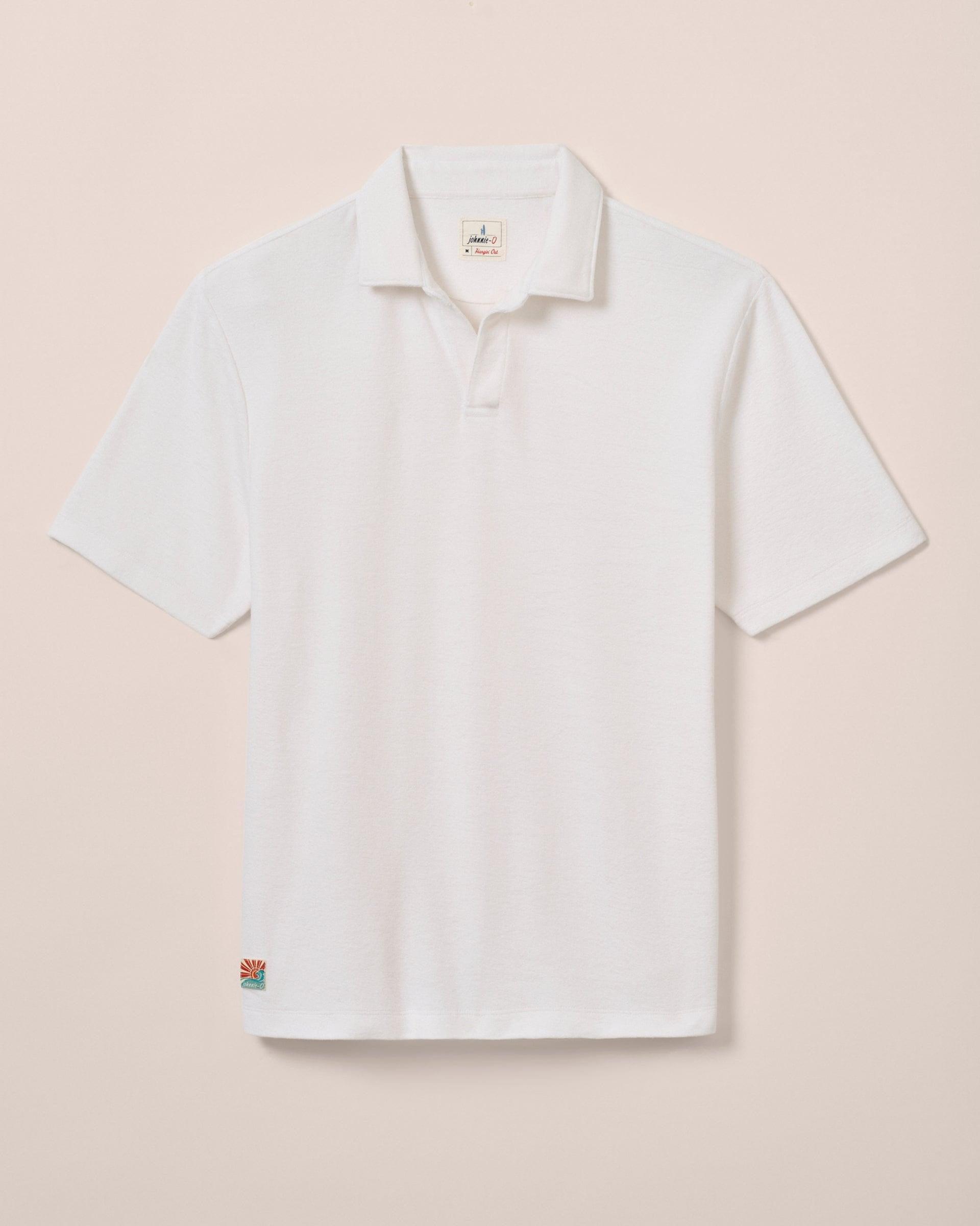 French Terry Johnny Collar Polo - Frankie Male Product Image