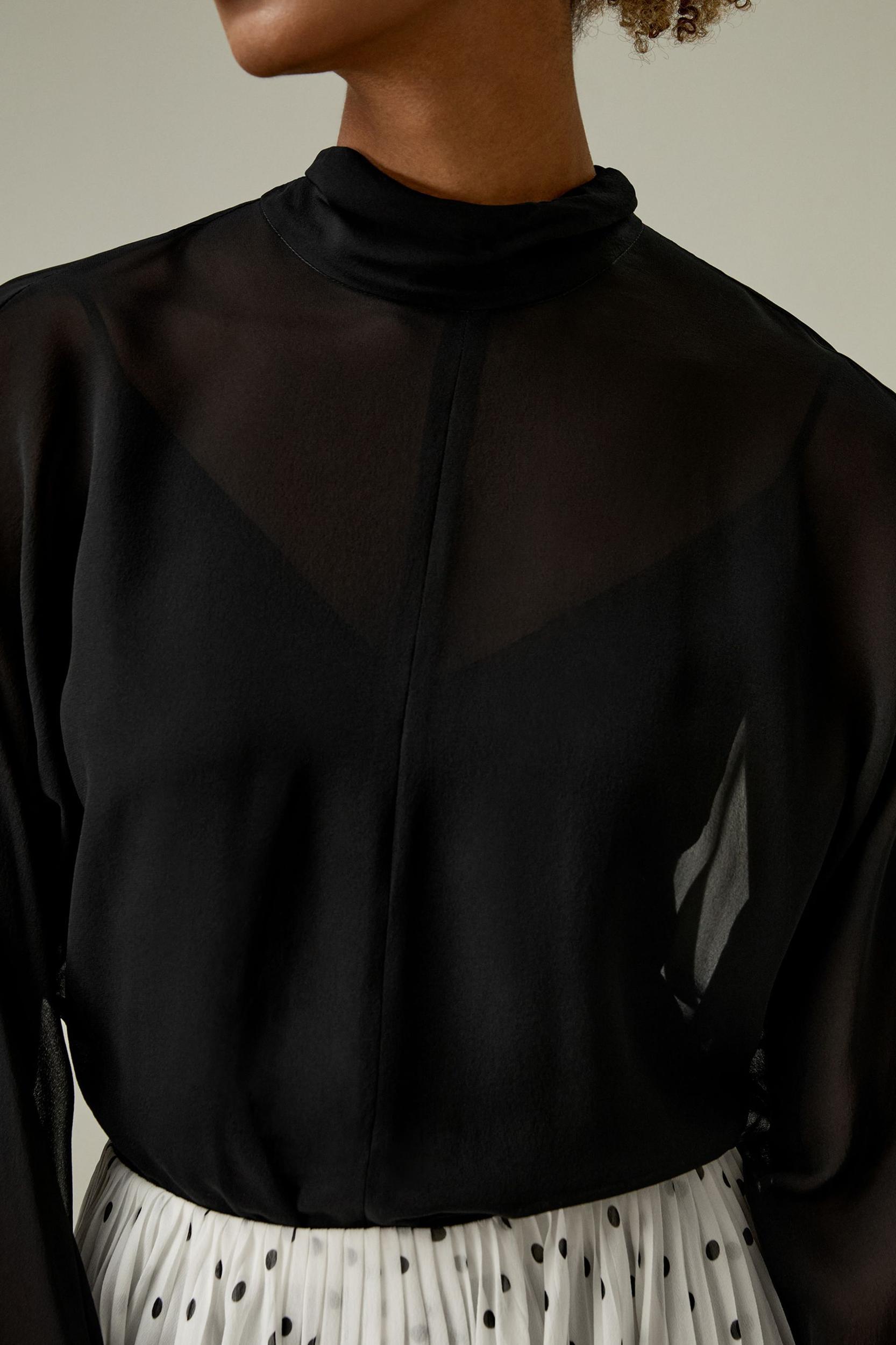 Floaty Batwing Sleeve Blouse Set Product Image