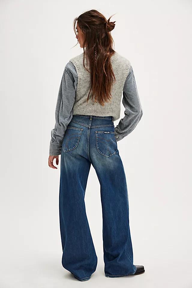 Rolla's Studio Flare Scoop Pocket Jeans Product Image