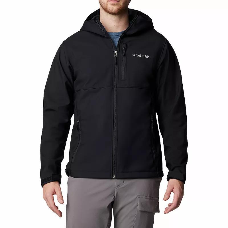 Big & Tall Columbia Ascender™ II Midweight Hooded Soft Shell Jacket, Men's, Size: 4XB, Black Product Image