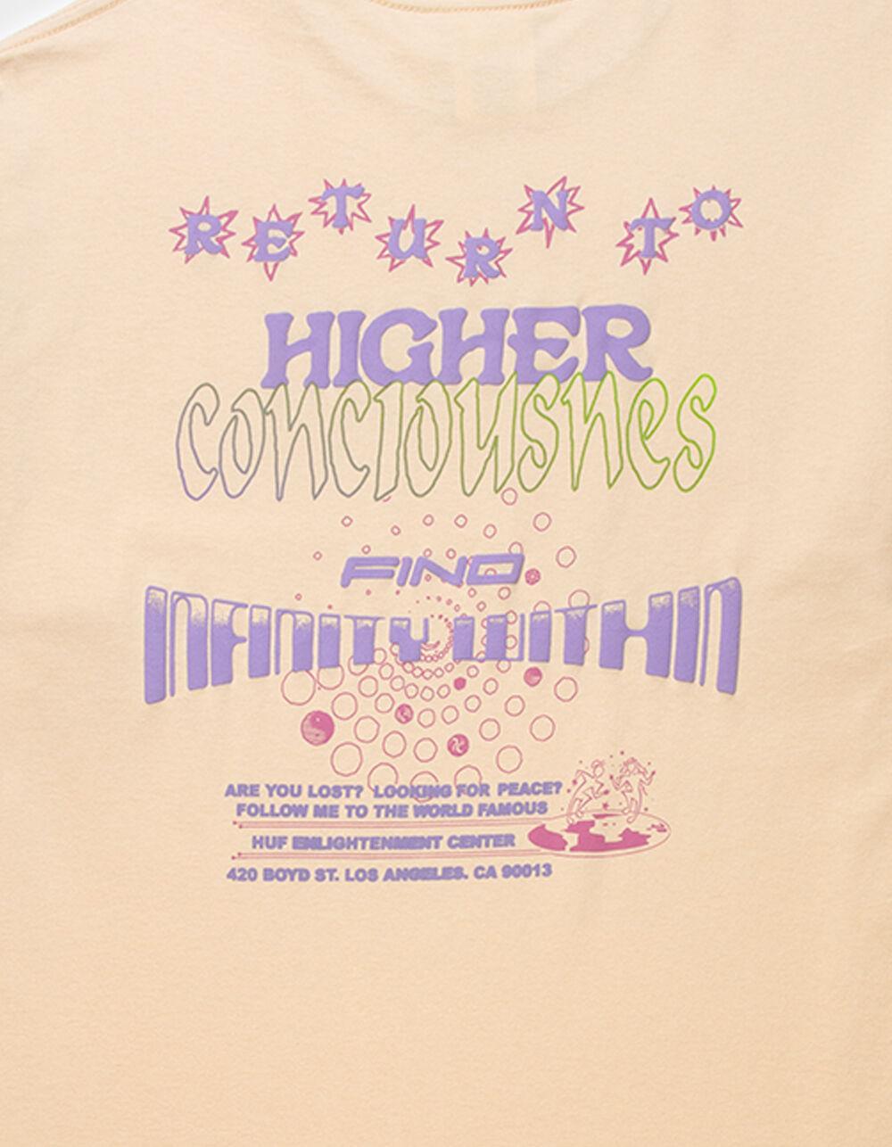 HUF Enlightenment Mens Tee - SAND Product Image