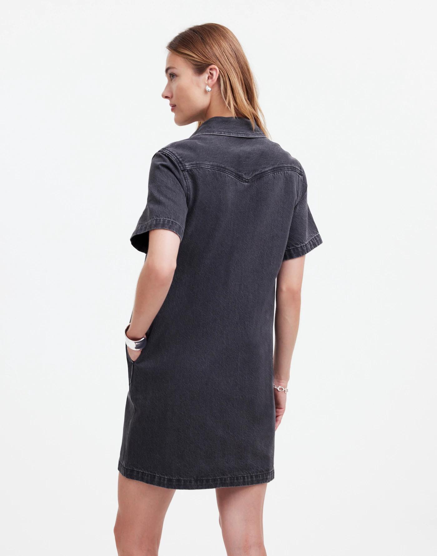 Oversized Mini Shirtdress Product Image
