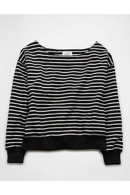 AE Off The Shoulder Sweatshirt Women's Product Image