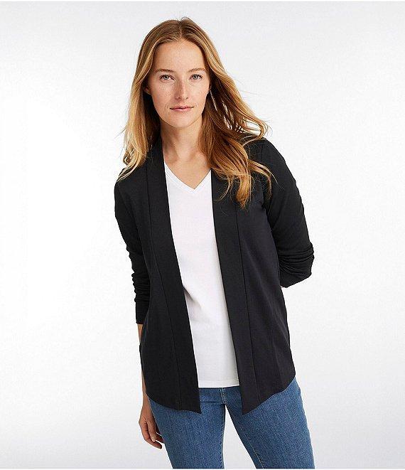 L.L.Bean Pima Cotton Long Sleeve Pocket Cardigan Product Image