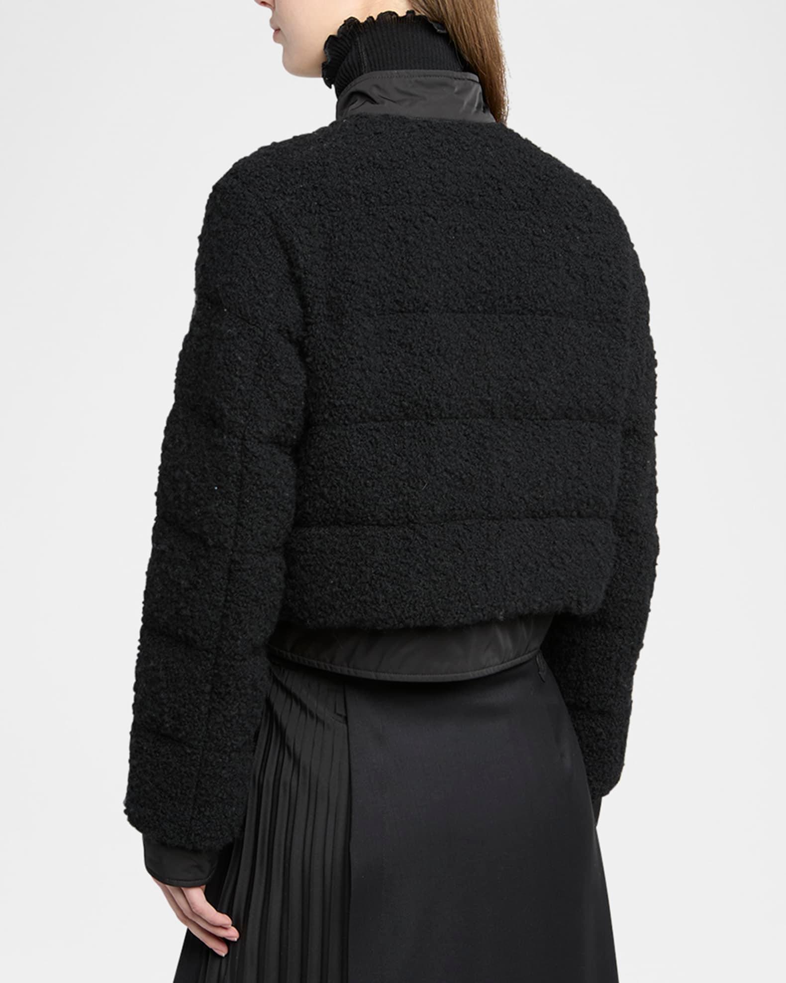 Blandy Tweed Short Down Jacket Product Image