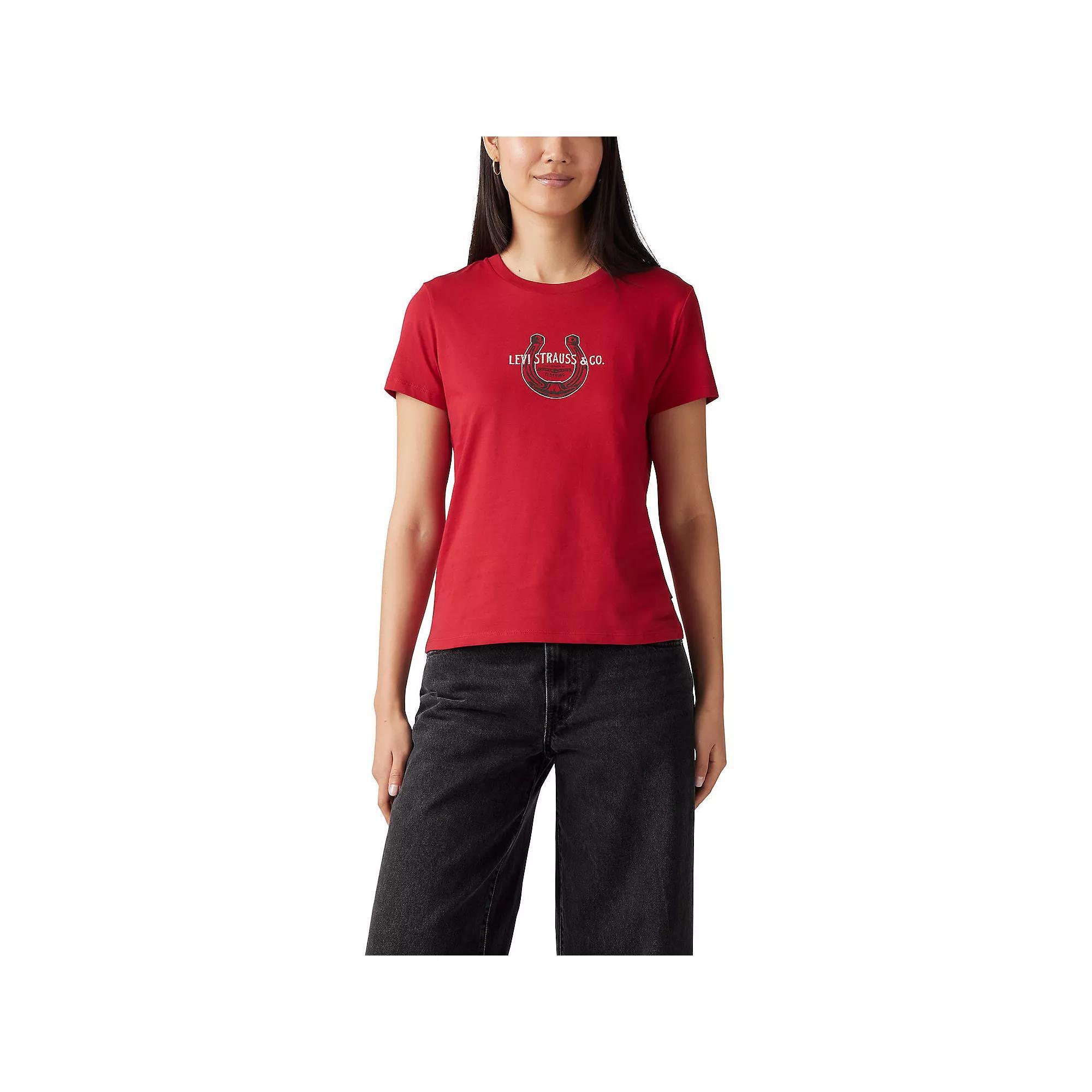 Womens Levis Logo Perfect Tee Product Image