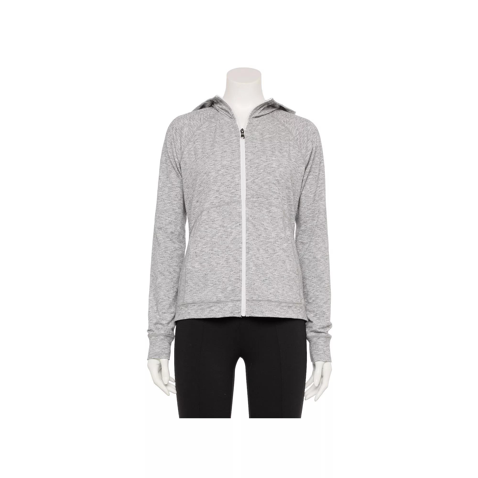 Women's Tek Gear® Essential Jacket, Size: XS, Gray Grey Product Image