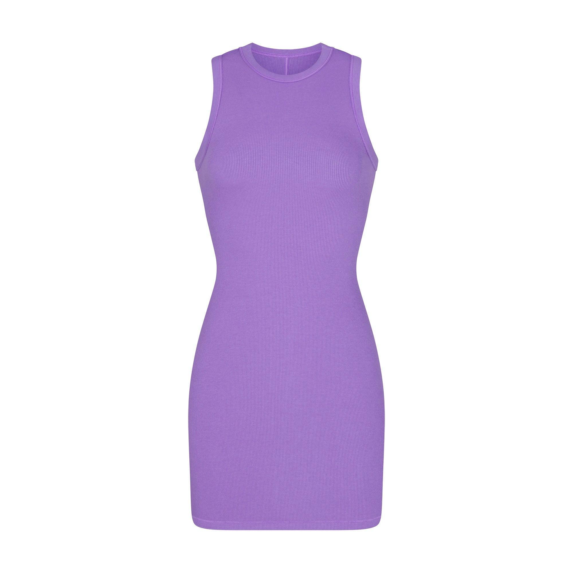 COTTON RIB LOOSE BOXER | ULTRA VIOLET Product Image