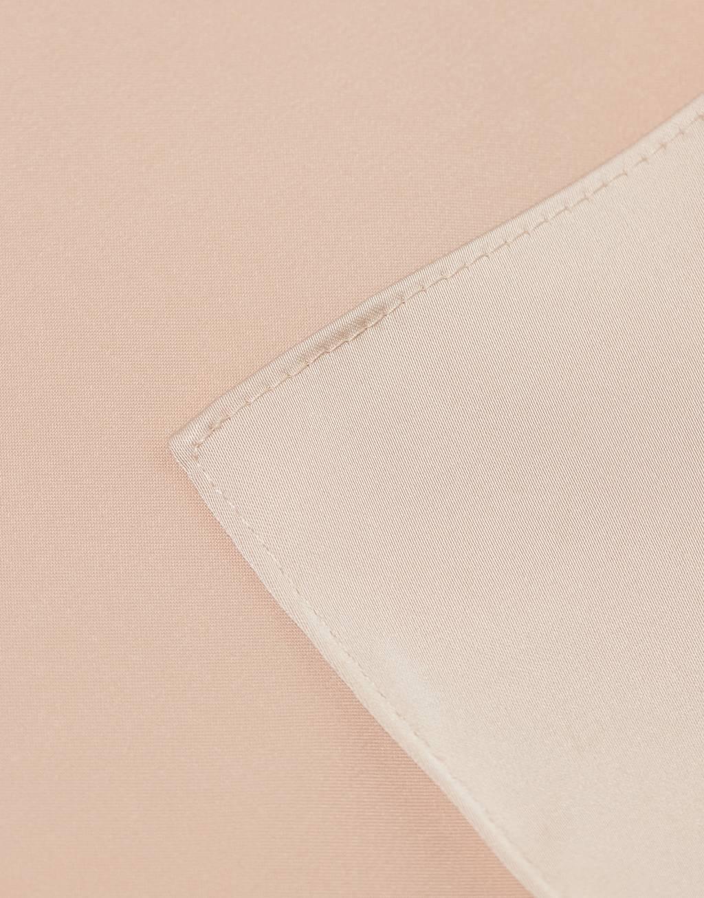 Twisted Tailor tie & pocket square set in champagne Product Image