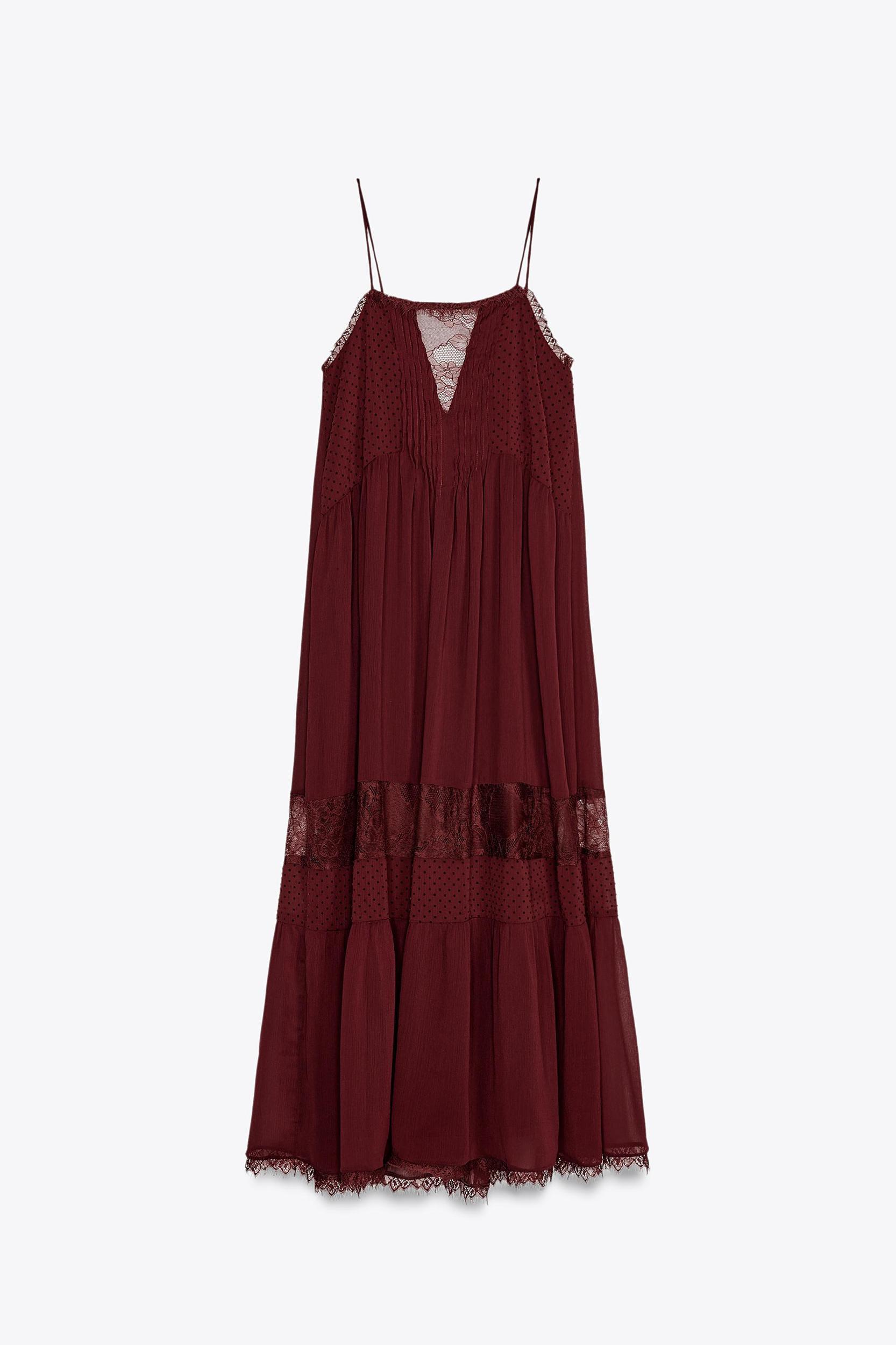 LACE MIDI DRESS Product Image
