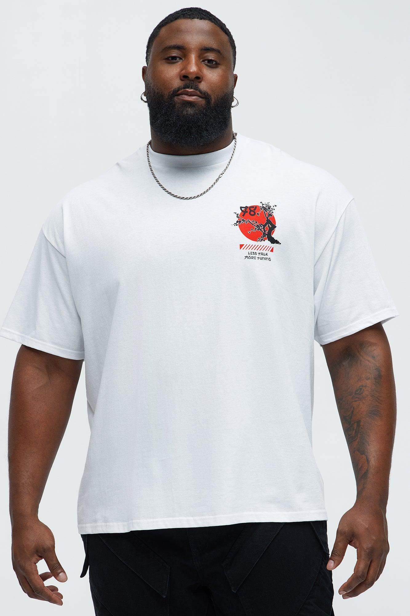 More Tuning Short Sleeve Tee - White Product Image