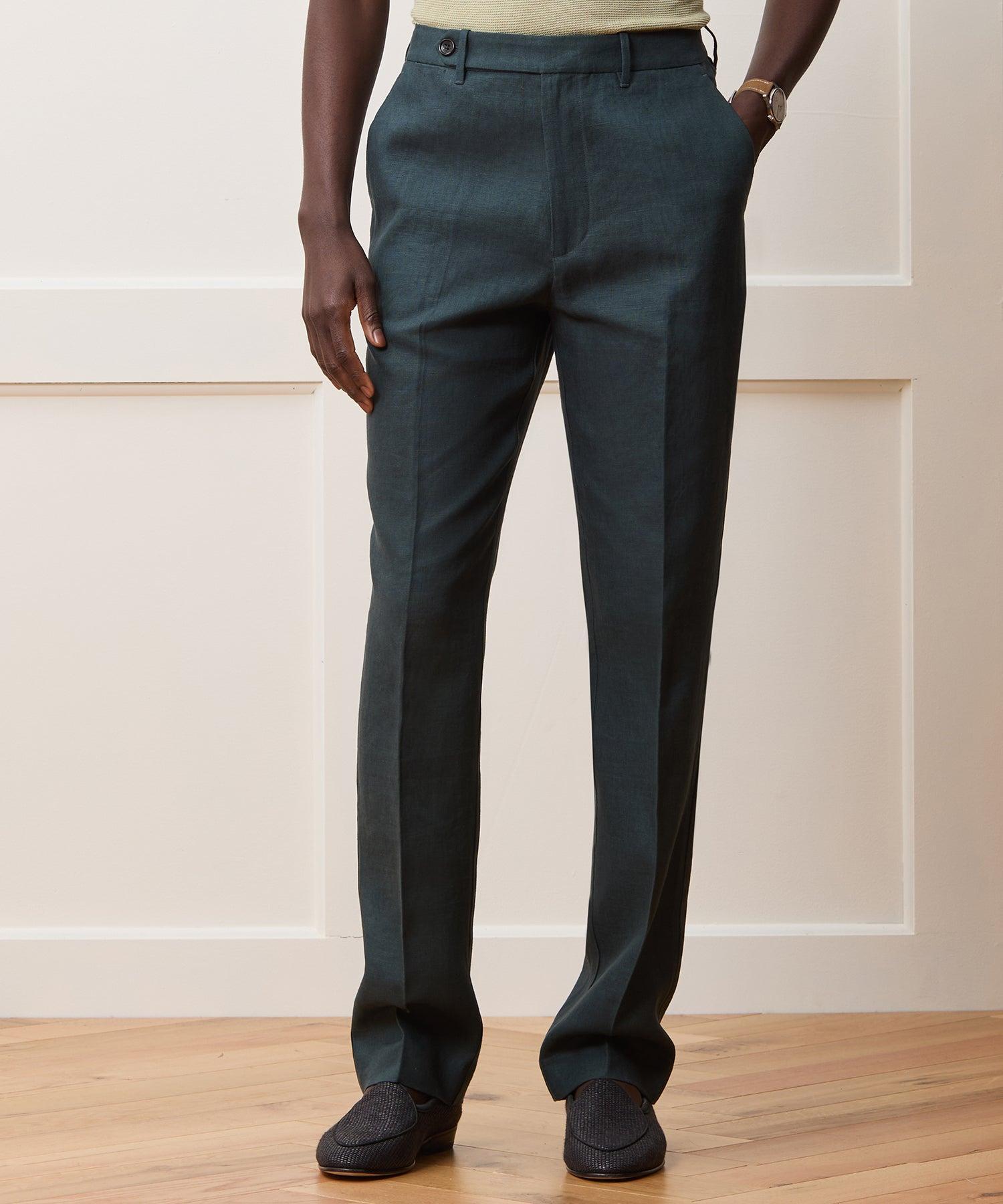 Linen Tab Trouser Product Image