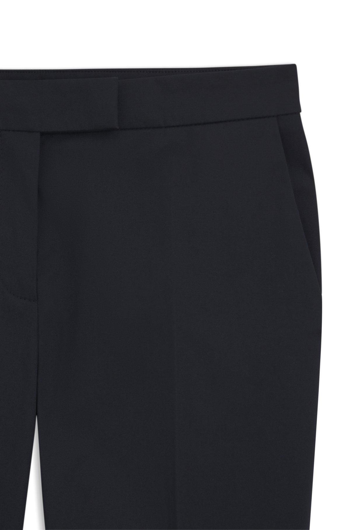 BOSS - Slim-fit pants in stretch cotton - Dark Blue Product Image