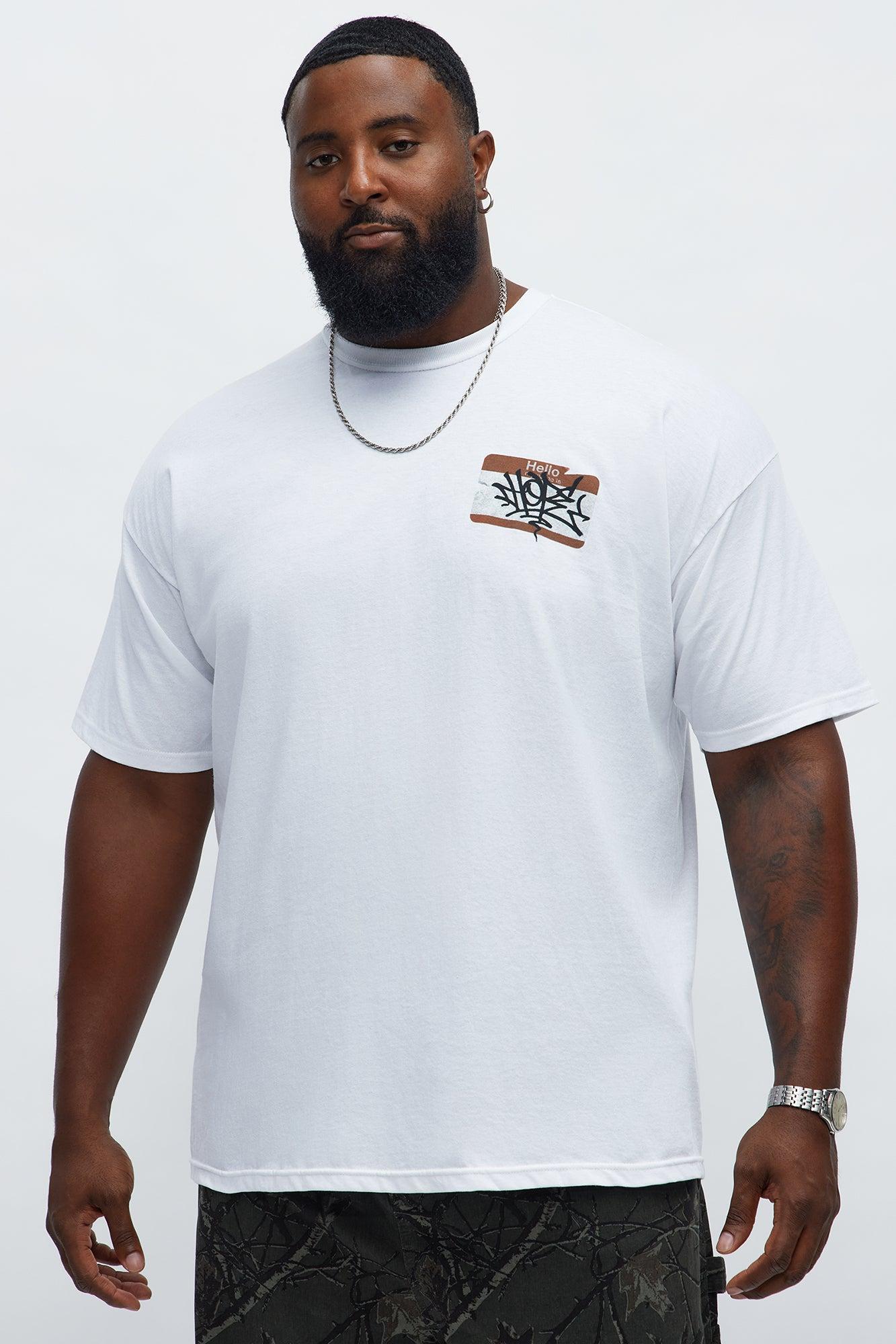 Hate Hurt Hope Short Sleeve Tee - White Product Image