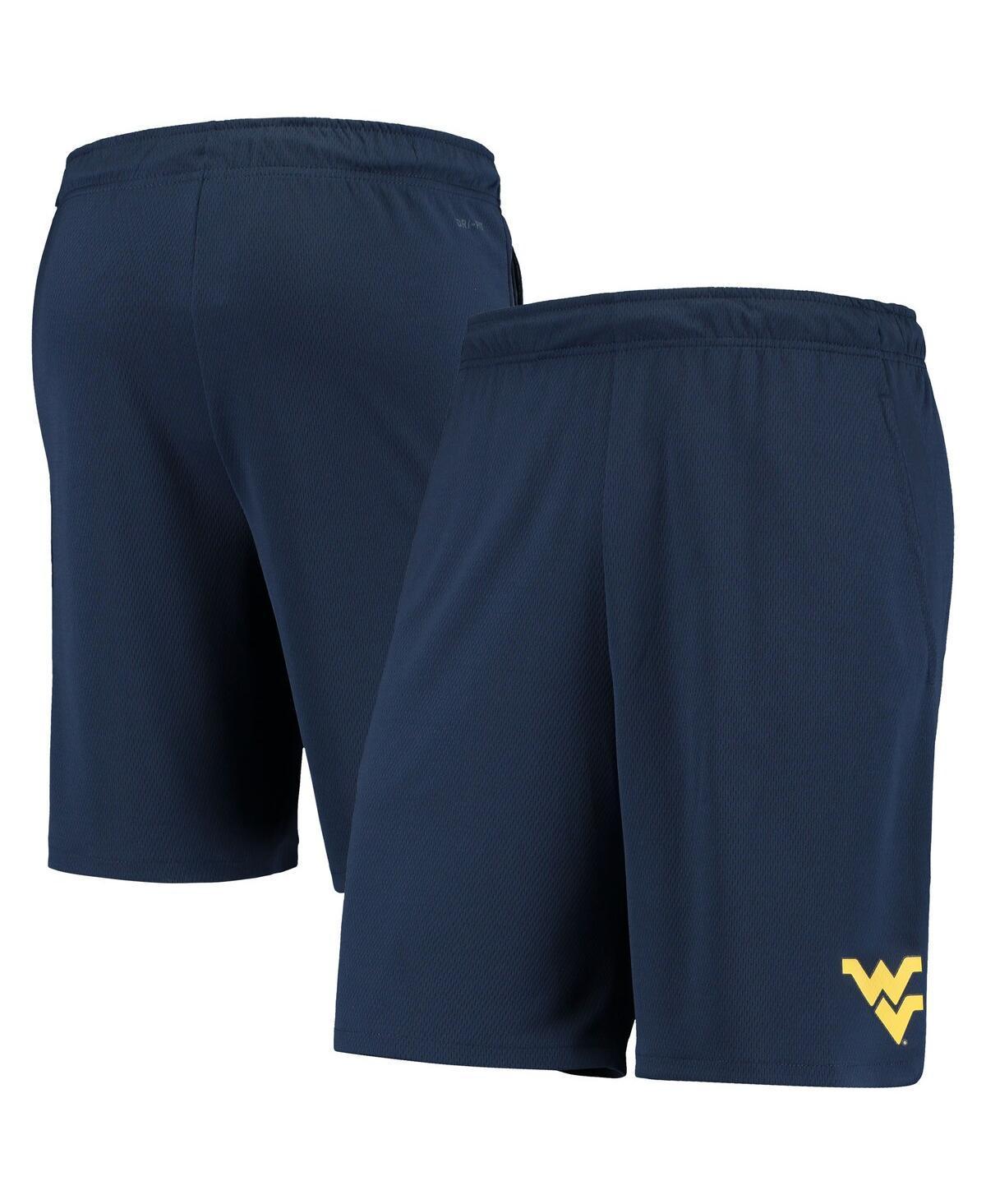 Men's Nike Navy West Virginia Mountaineers Hype Performance Shorts, Size: Small, Blue Product Image
