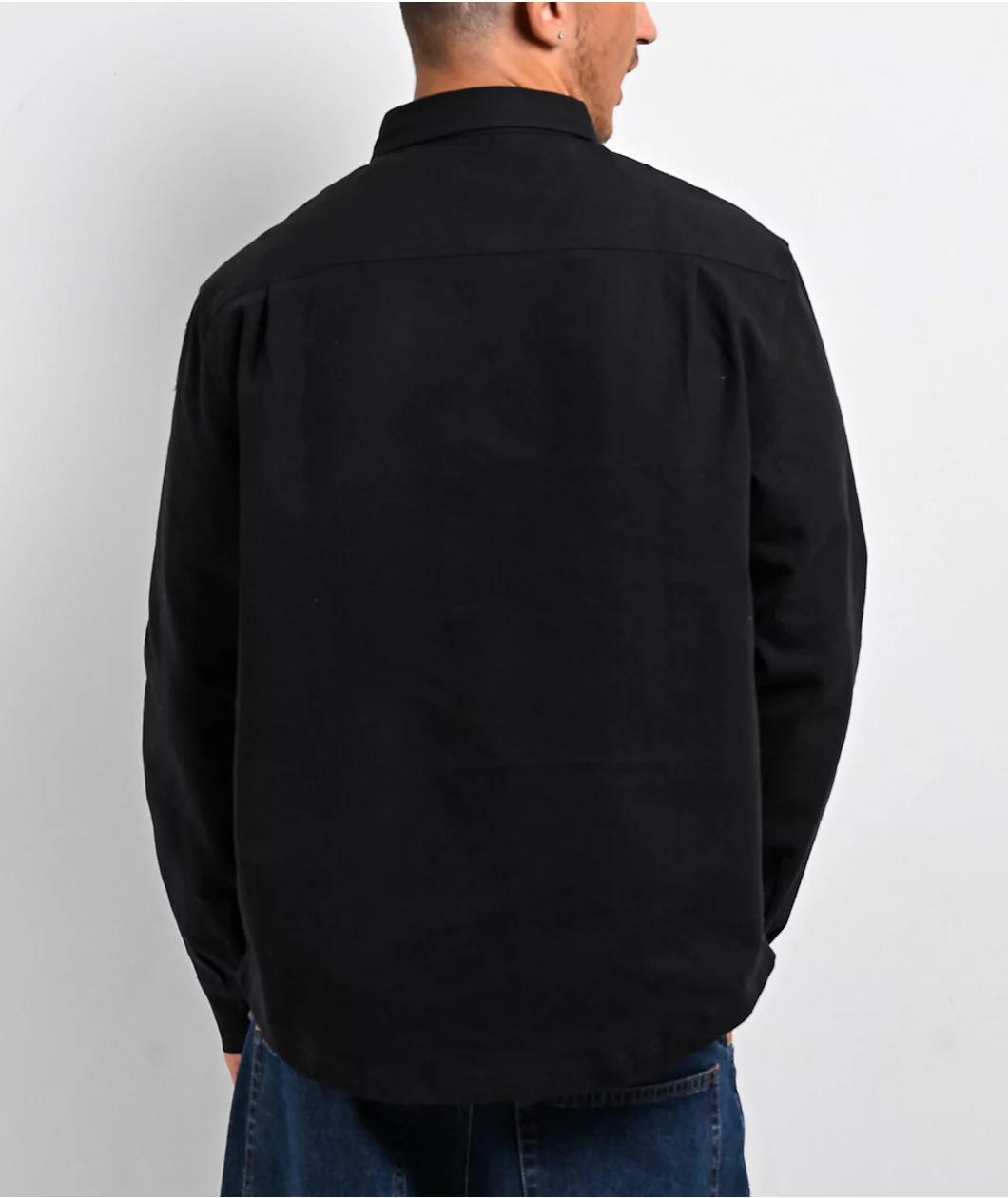 Empyre Overshirt Black Long Sleeve Work Shirt Product Image