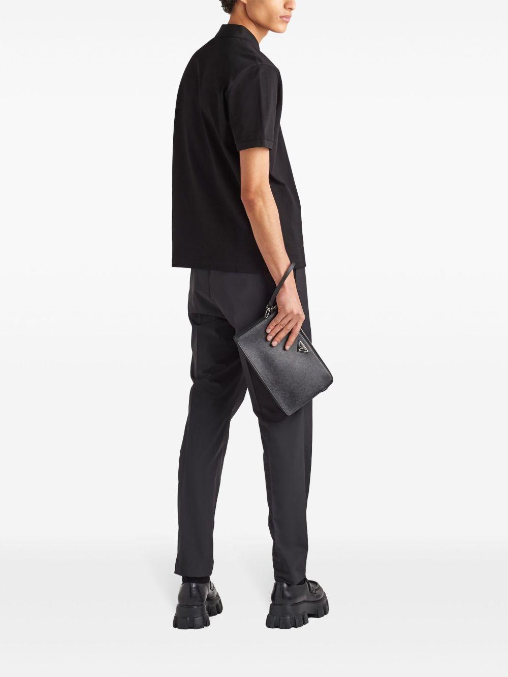 piqué short-sleeve polo shirt Product Image