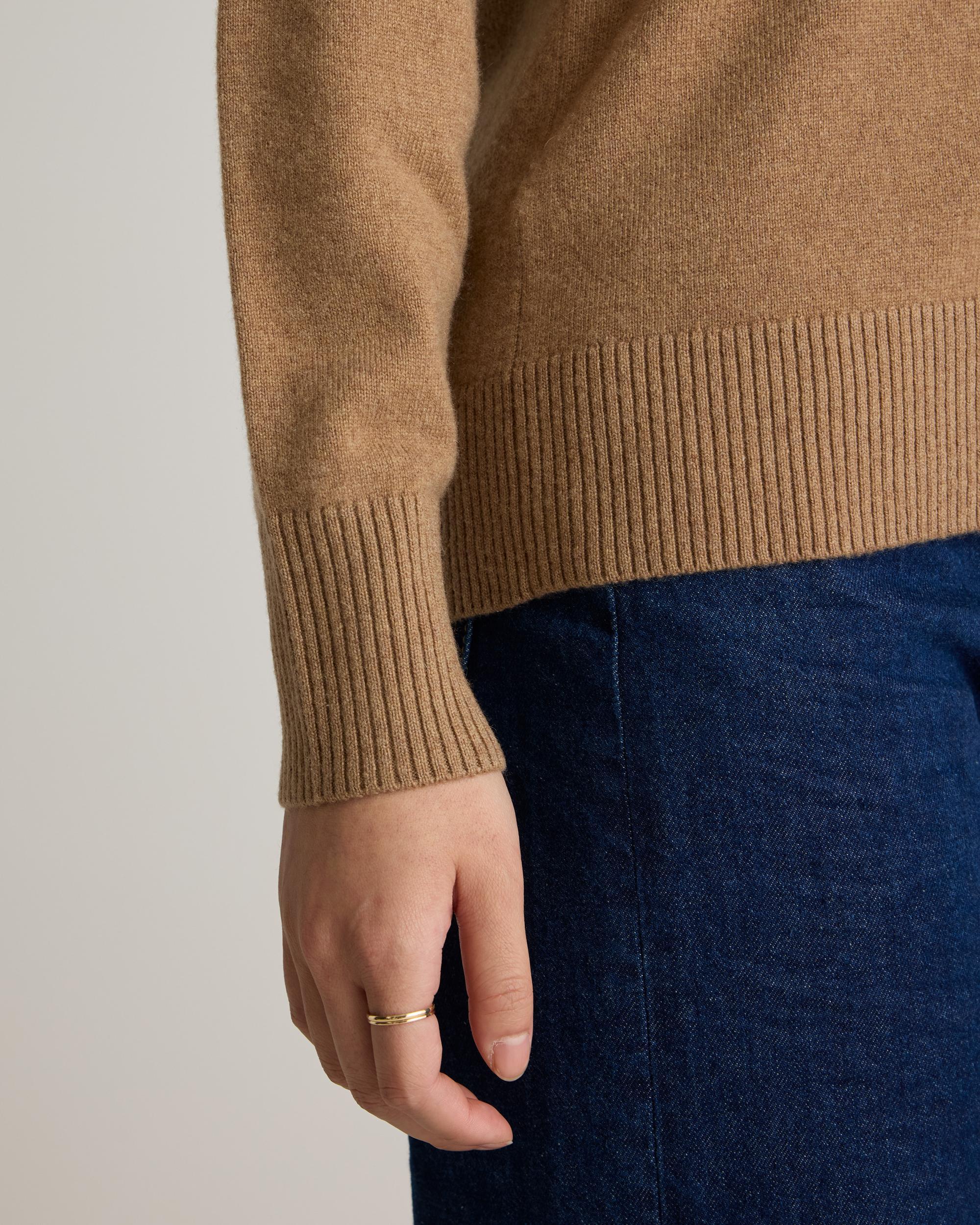 Quince | Women's Mongolian Cashmere Polo Sweater Product Image