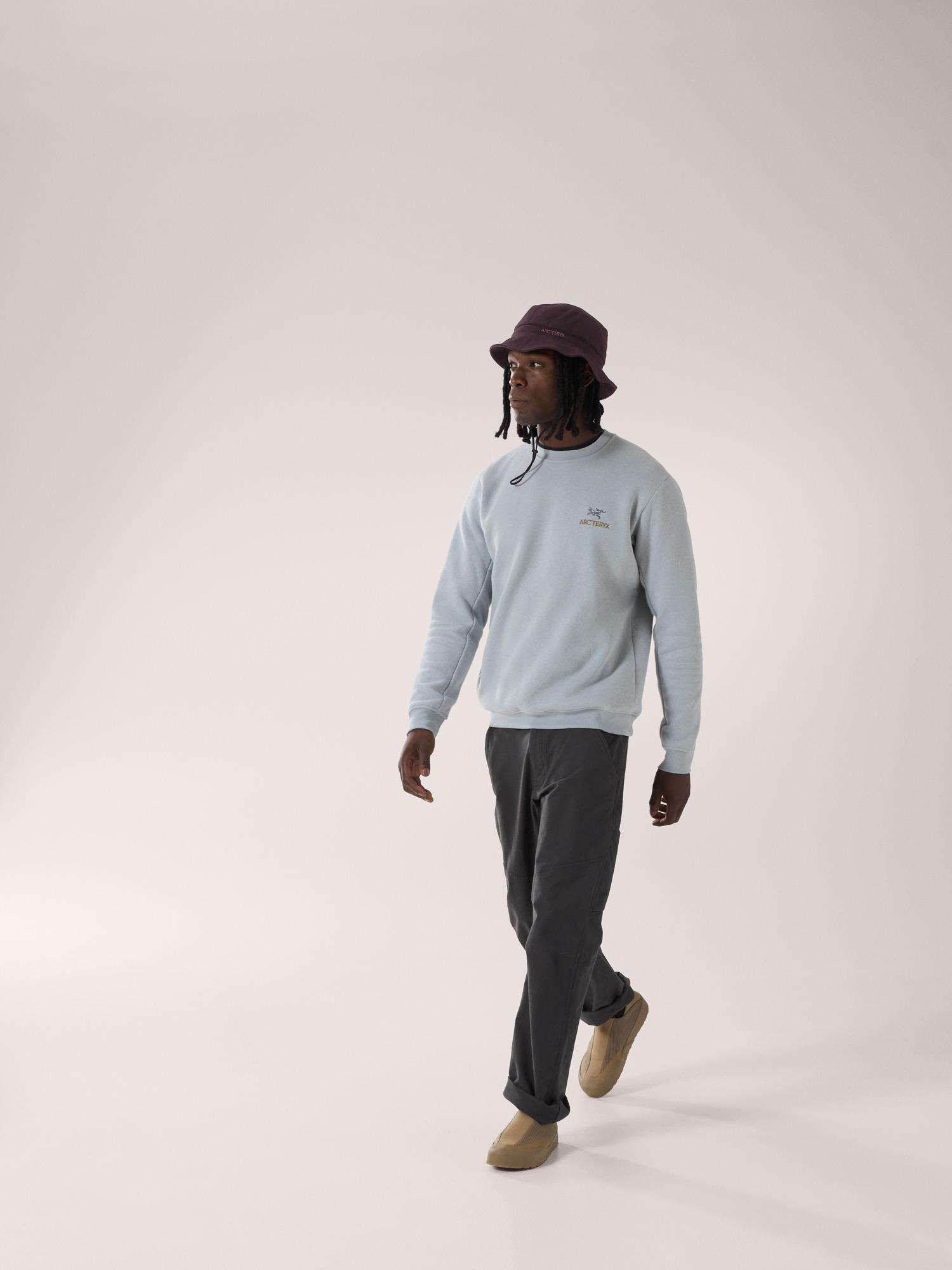 Emblem Fleece Crew Neck Pullover Men's Product Image
