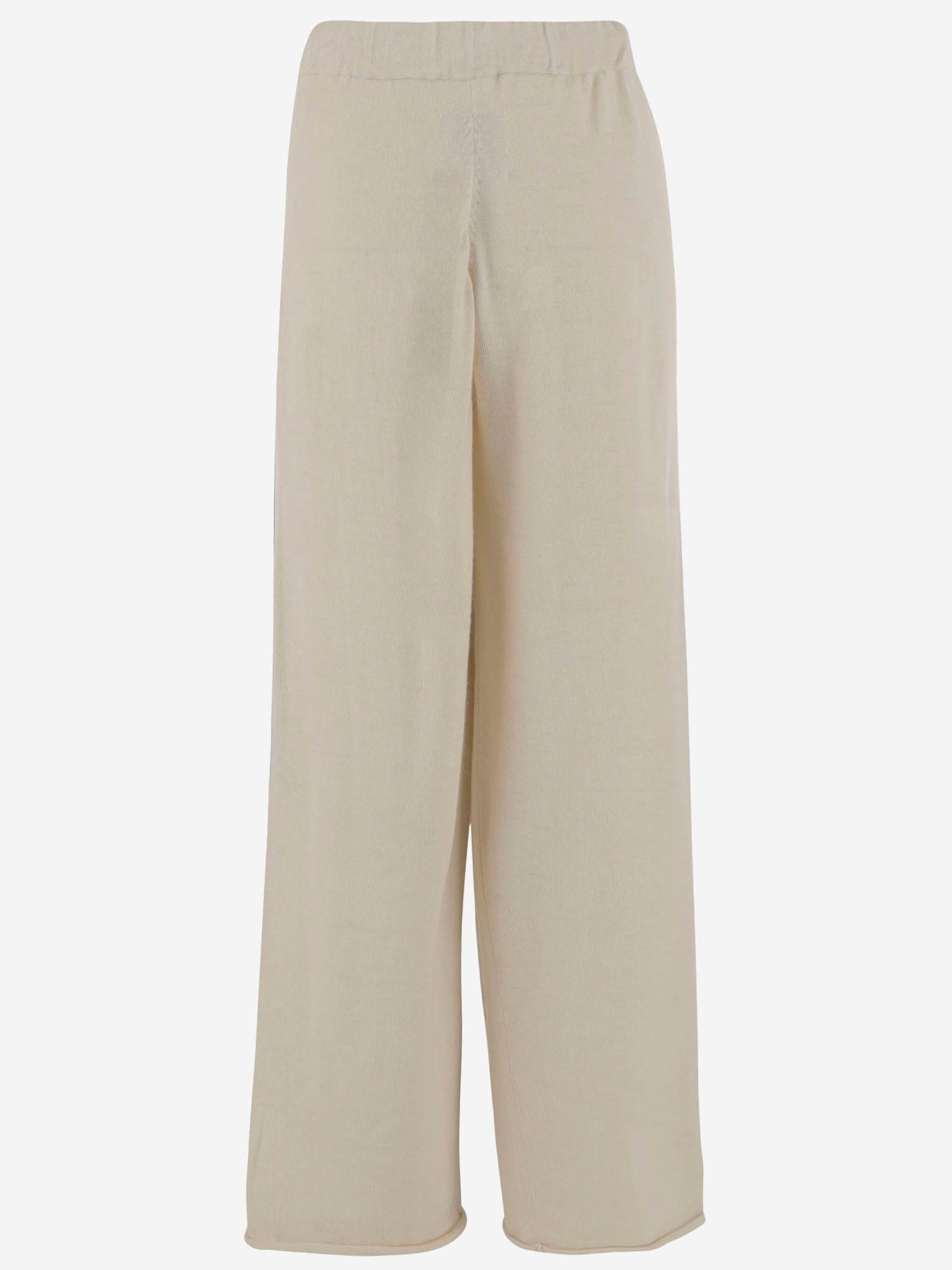 LAUREN MANOOGIAN Super Fine Pants In Ivory Product Image