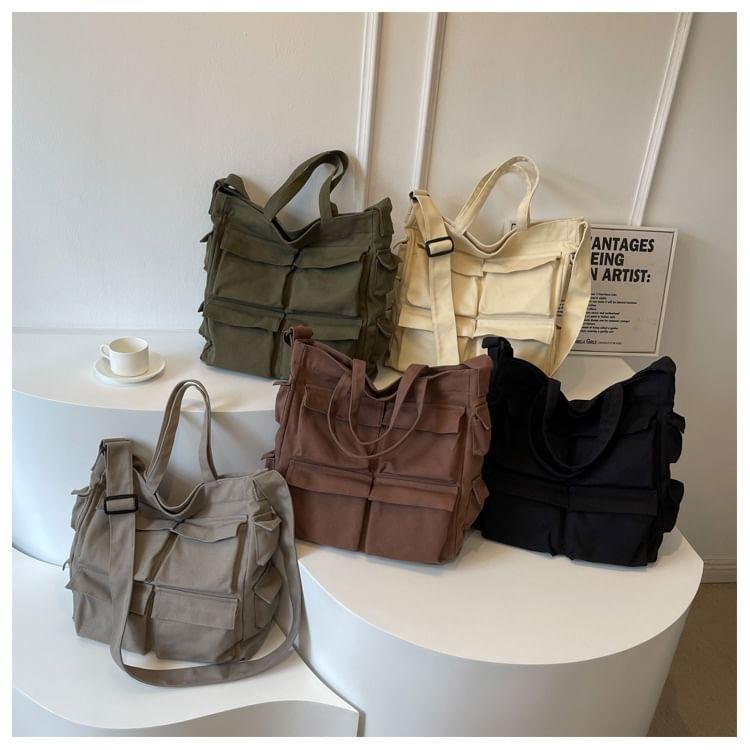 Multi-Pocket Tote Bag Product Image