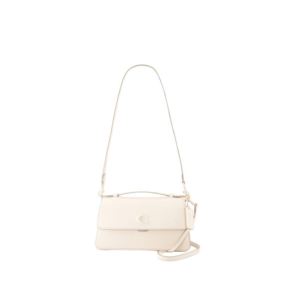 COACH Juno Crossbody -  - Leather - Beige Product Image