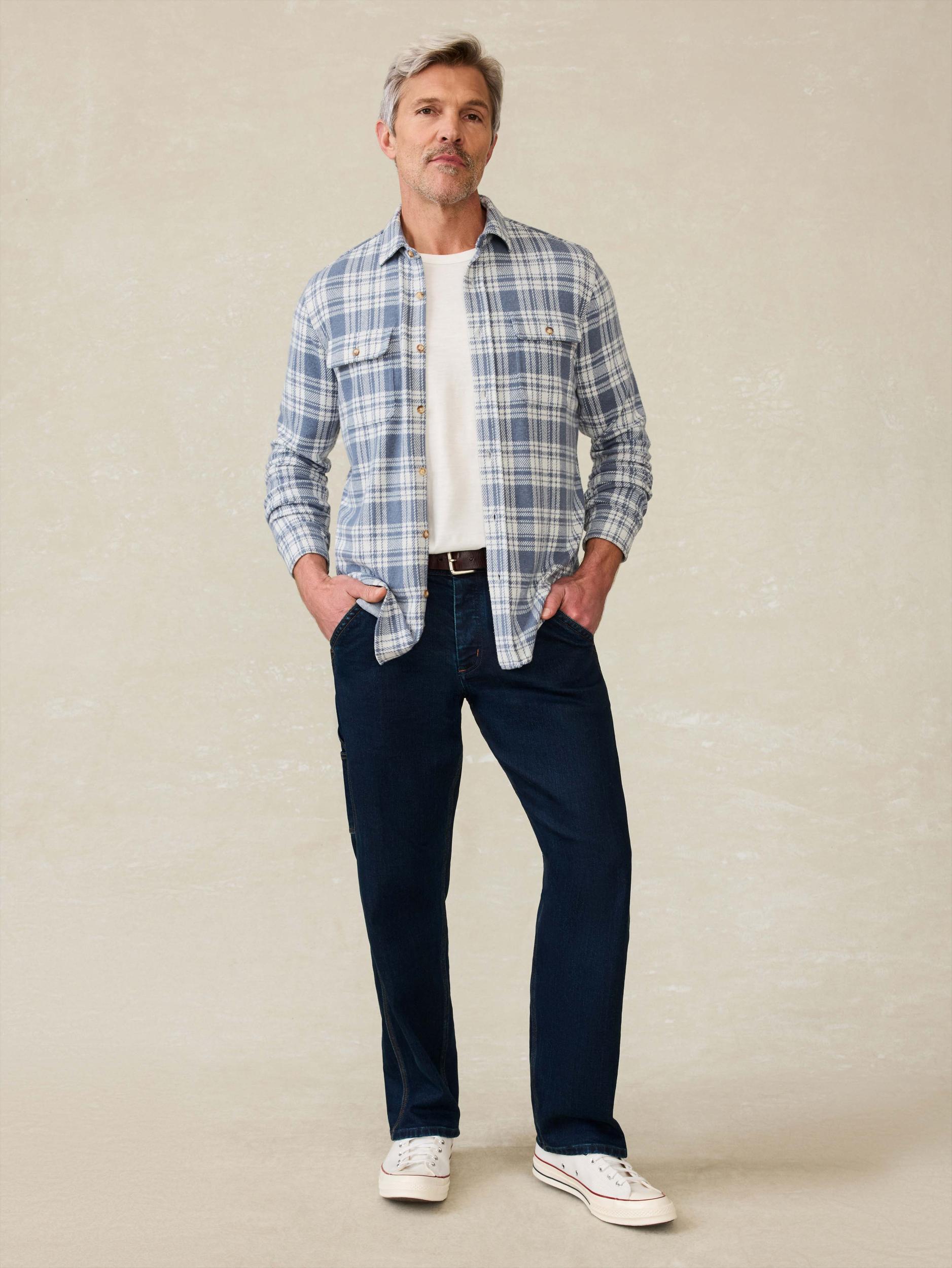 Legend™ Sweater Shirt - Aegean Sand Plaid Male Product Image
