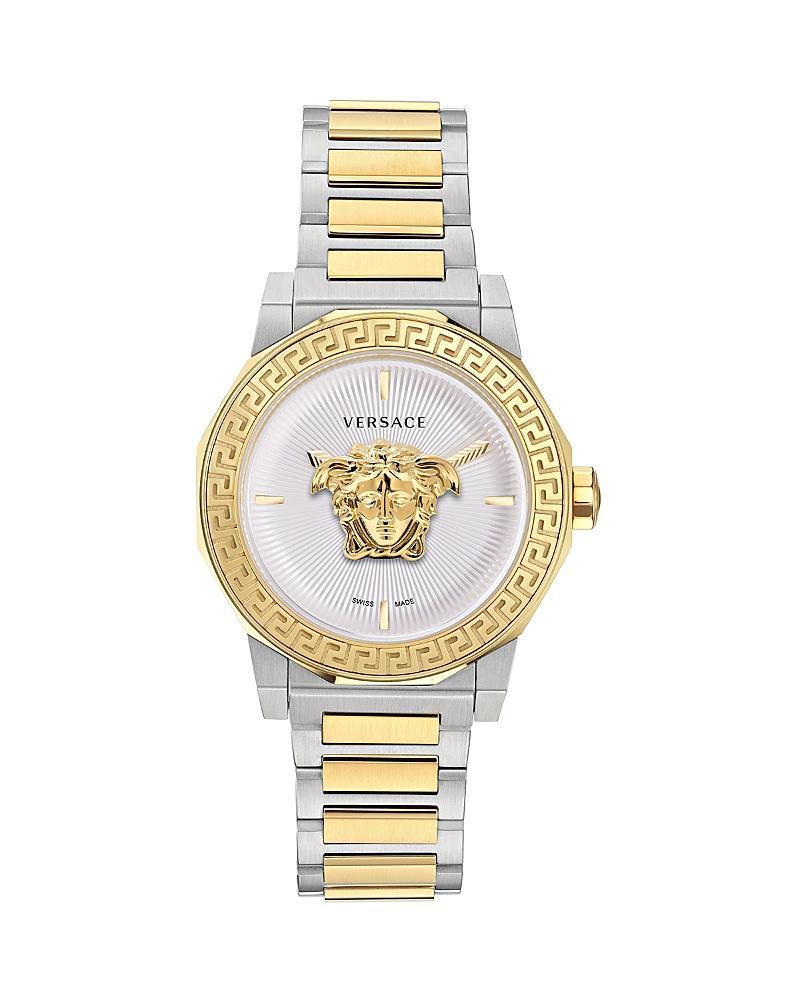 Versace Womens Medusa Deco Quartz Analog Gold Stainless Steel Bracelet Watch - IP Yellow Gold Product Image