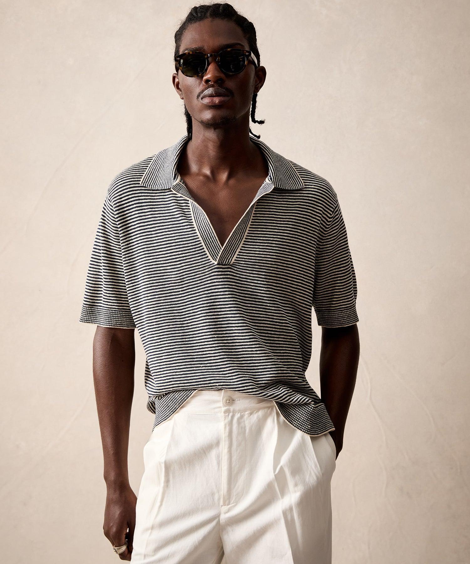 Italian Cotton Linen Gaucho Pant in White Product Image