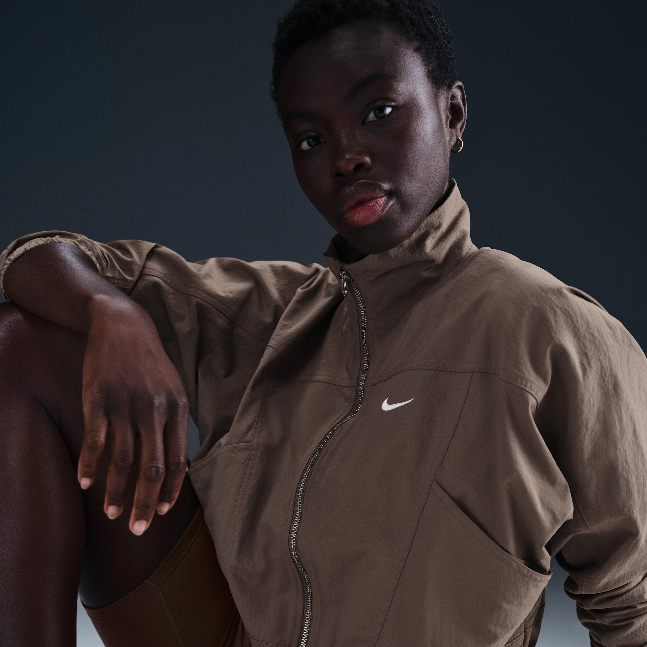 Nike Sportswear Everything Wovens Women's Oversized Repel UV Protection Jacket (Plus Size) Product Image