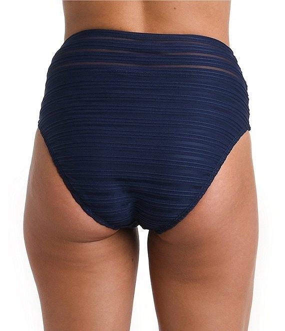La Blanca Fluid Lines Tummy Control High Waist Swim Bottom Product Image