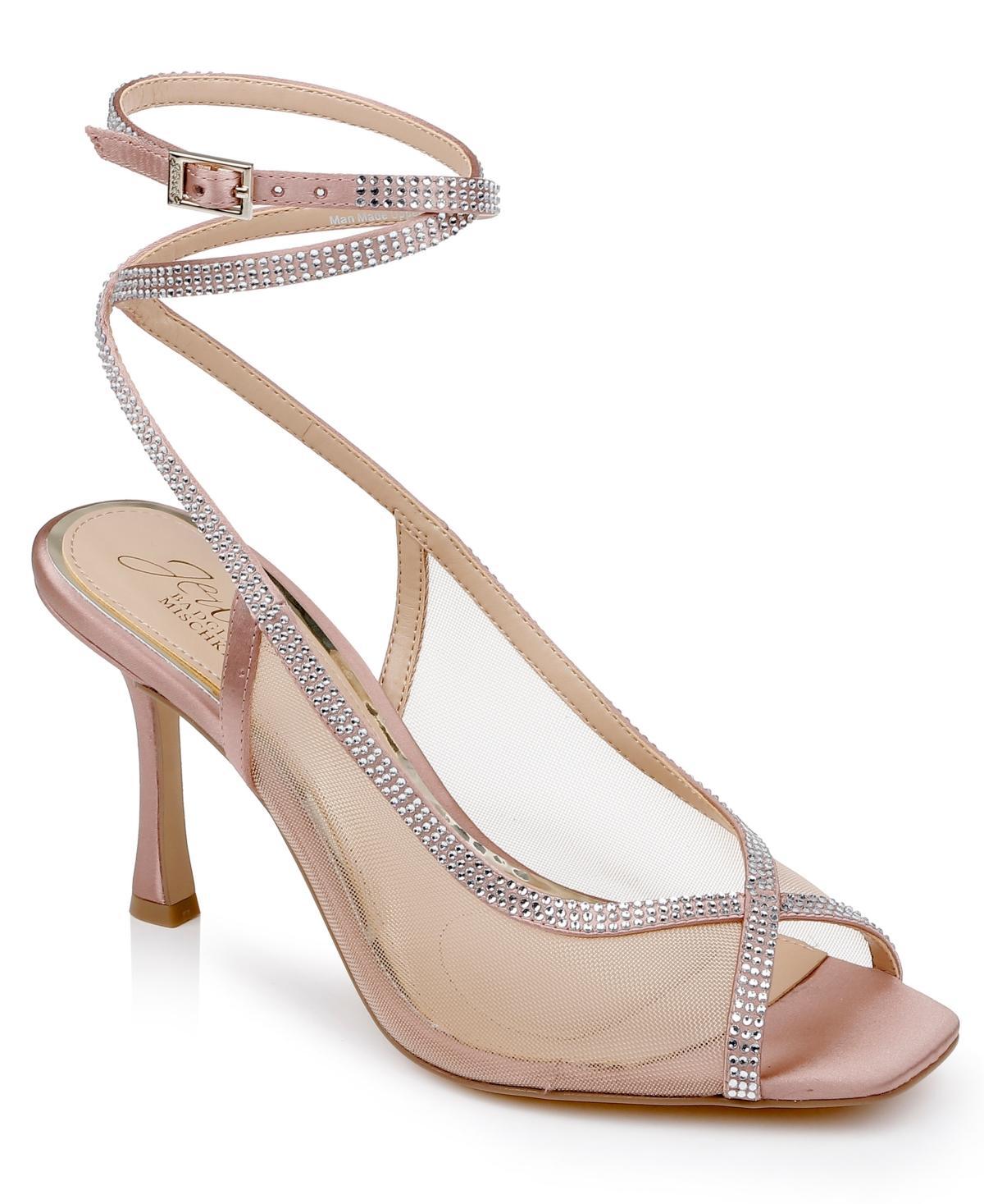 Jewel Badgley Mischka Womens Tamera Mesh Open Toe Sandals Product Image