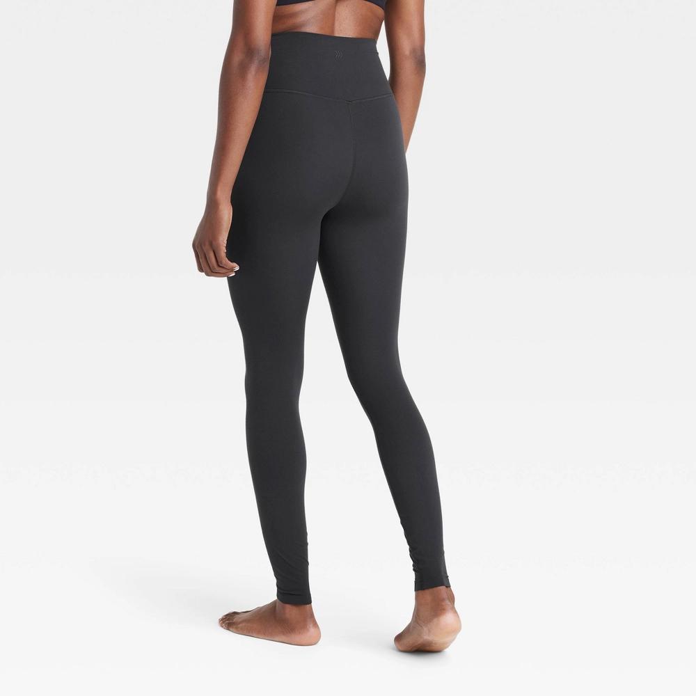 Womens Everyday Soft Ultra High-Rise Leggings - All In Motion Black S Long Product Image