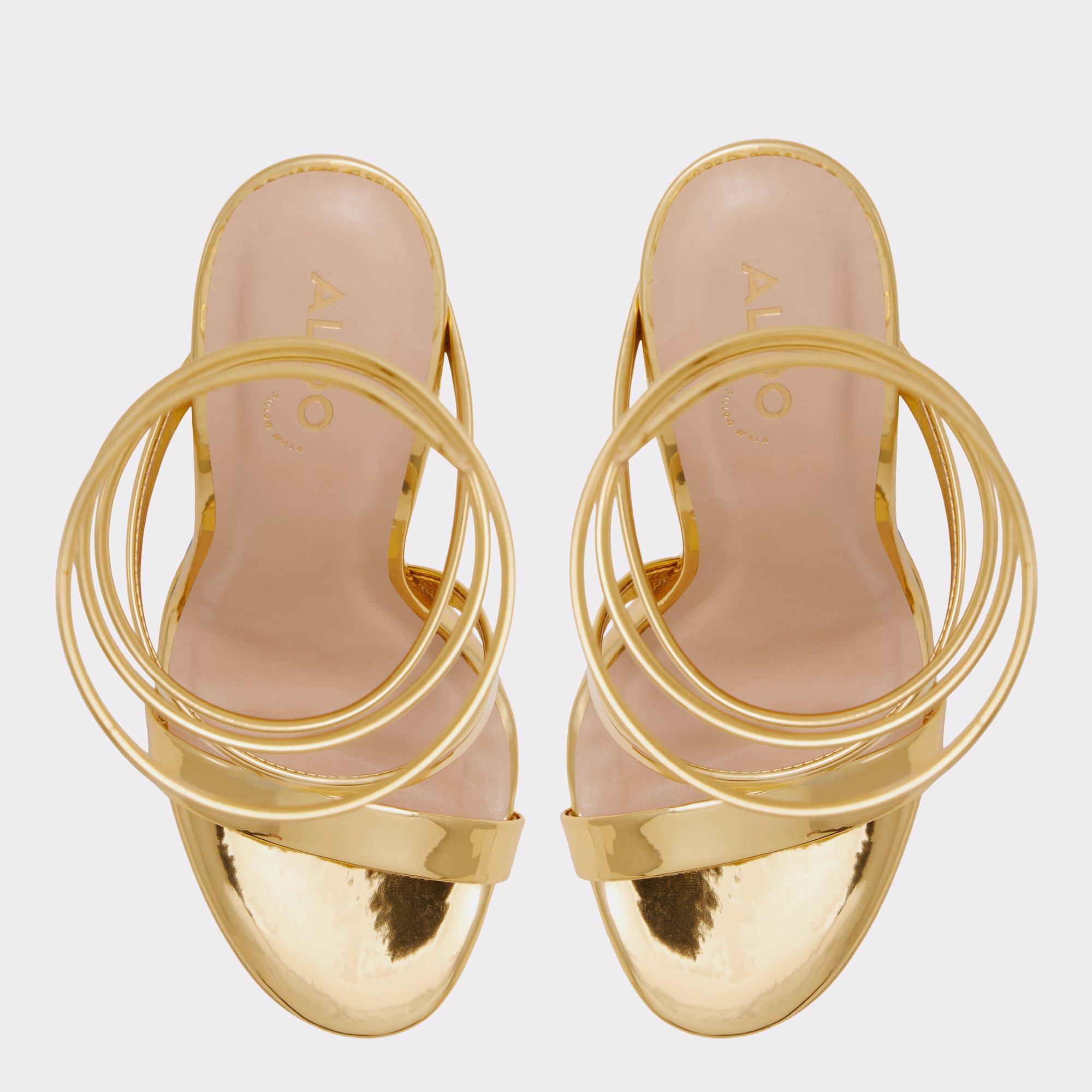 Katswirl Silver Women's Strappy sandals | ALDO US Product Image