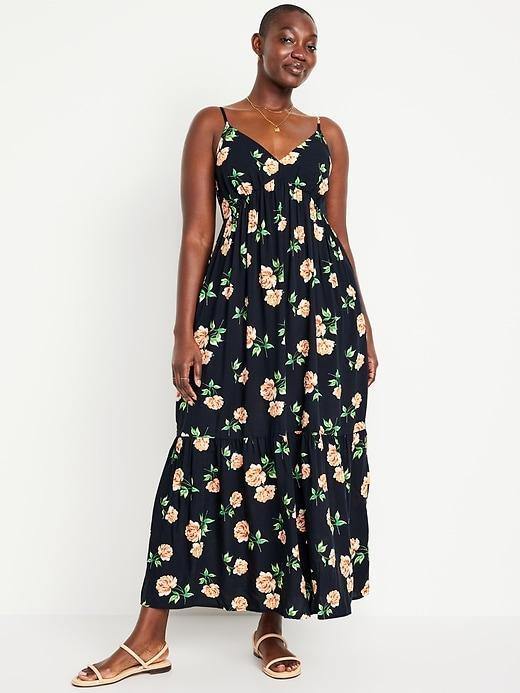 Tiered Maxi Swing Dress Product Image