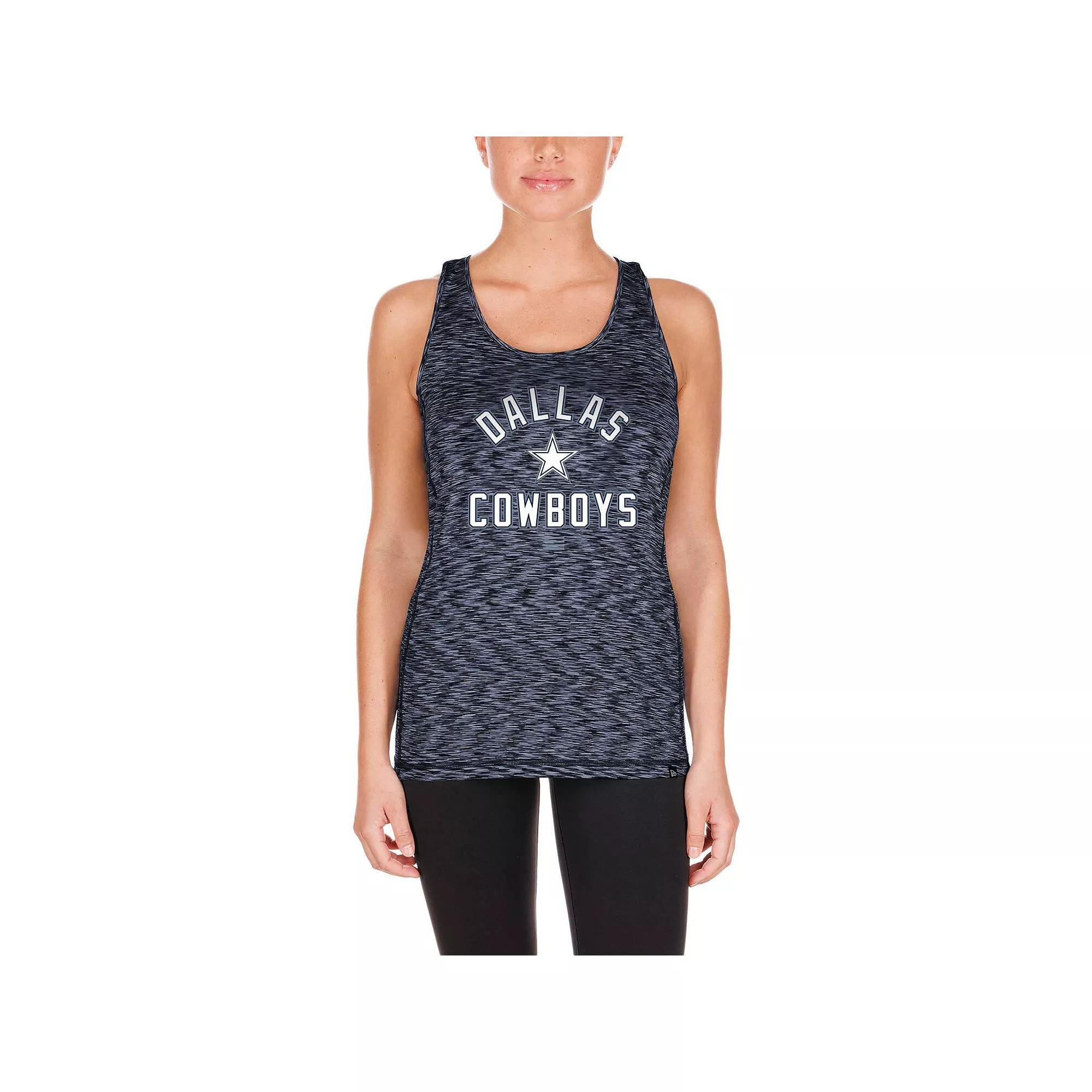 Women's New Era Navy Dallas Cowboys 2024 NFL Training Camp Tank Top, Size: Large, Blue Product Image
